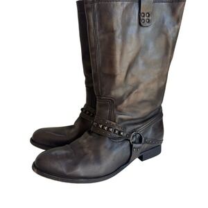 Hudson vintage Brown leather boots‎ size 40 women's